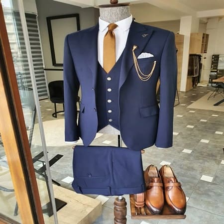 Men French suit